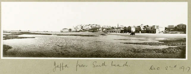 Jaffa vom Südstrand, 2. Dezember 1917